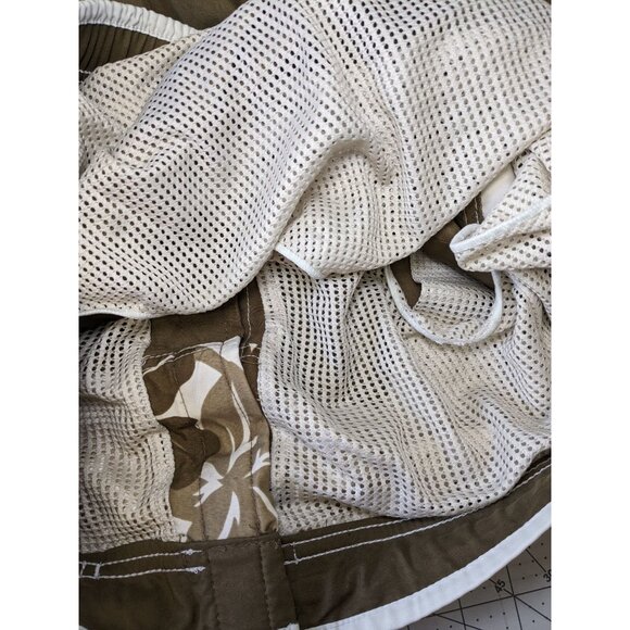 Speedo Board Swim Trunk Shorts Men Size 36 Floral Hawaiian Tropical Y2K Surfer - Picture 3 of 7